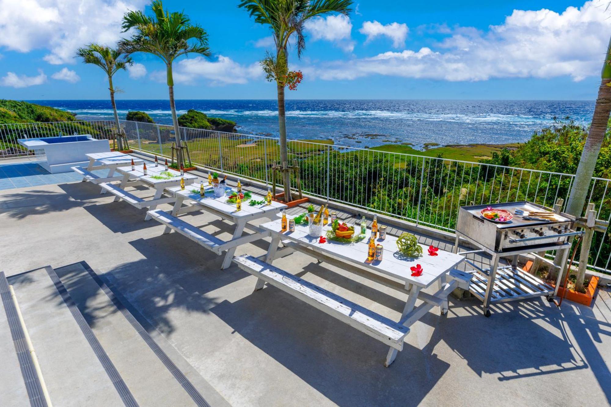 Villa 露天風呂付きオーシャンビュー カラオケ付き Bbq可 パーティ利用ok アトリエココ Yaese Exterior foto